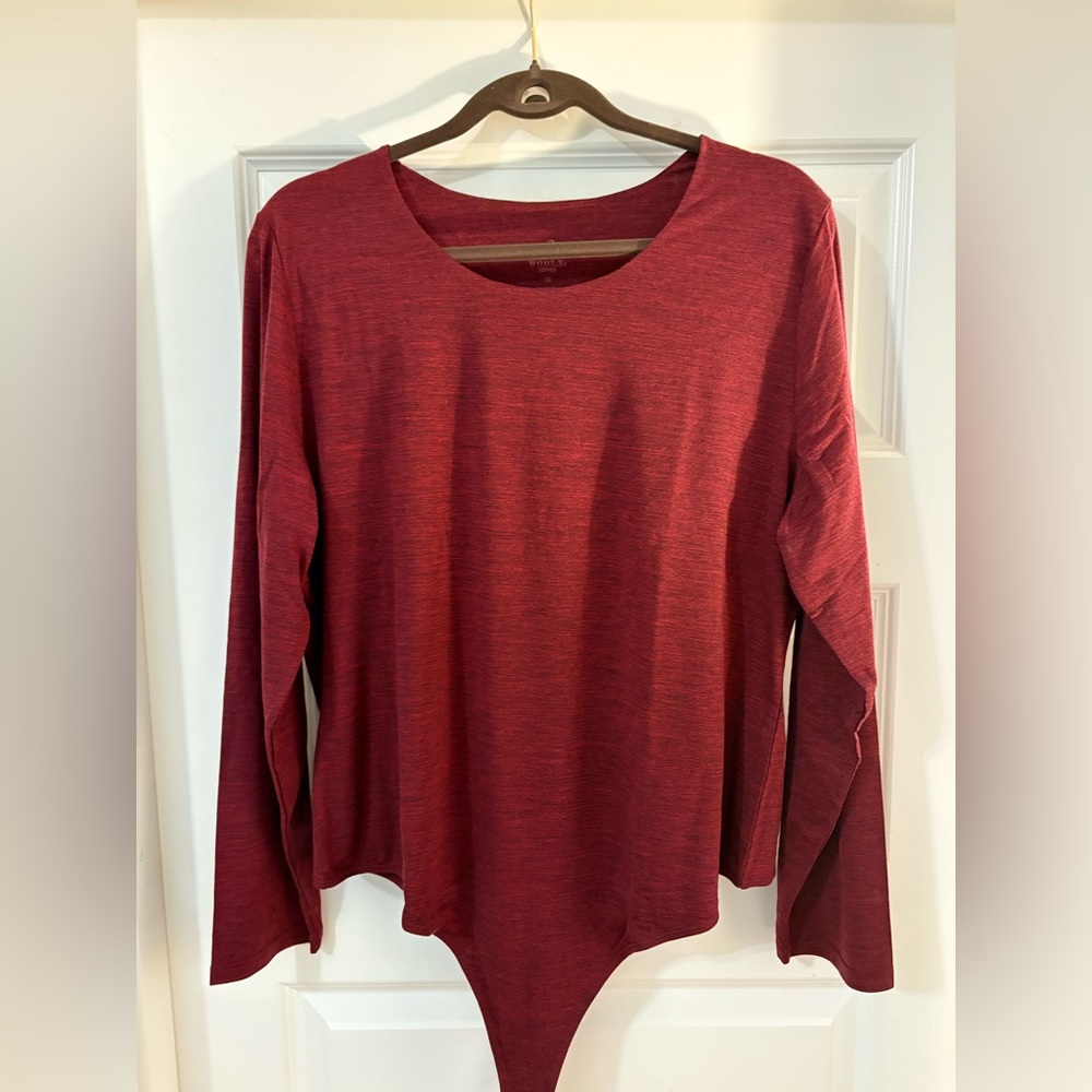 Woolx Long Sleeve Bodysuit - Size 1X